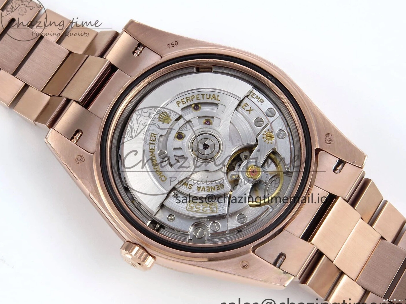 0217 QuickDry Day Date 40 RG 228235 KF 1:1 Best Edition Brown Roman Dial on President Bracelet VR3255 (Gain Weight) 838